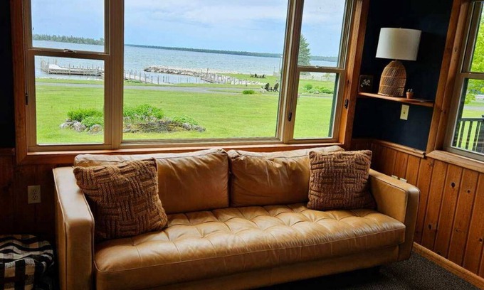 Hessel House | Lakefront Cabin in Hessel (Main Cabin)