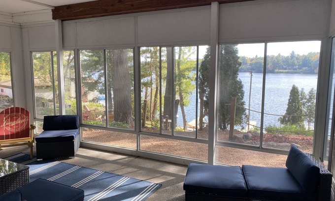 Lake Wissota Apartment | Lakefront Condo at Wissota High Shores