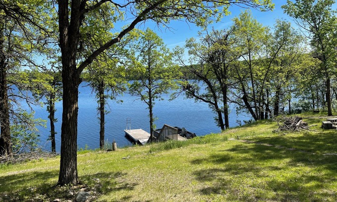 Northern Ontario Cottage | Lakefront drive up cottage, private dock and hot-tub room