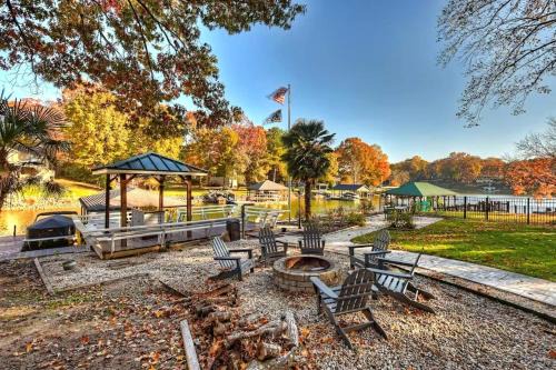 Westport House | Lakefront Home Private Dock Tiki Bar Firepit Shore to Please by AvantStay