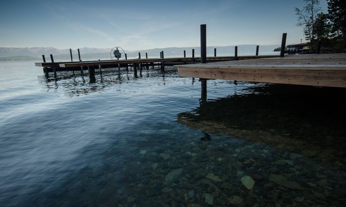 Somers House | Lakefront Home With Hot Tub, Dock, Great Views From The Living Room & Bedrooms
