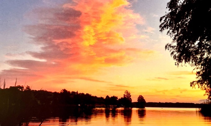 Cedar Creek Reservoir House | Lakefront home with luxury touches. Ample outdoor space for making memories.