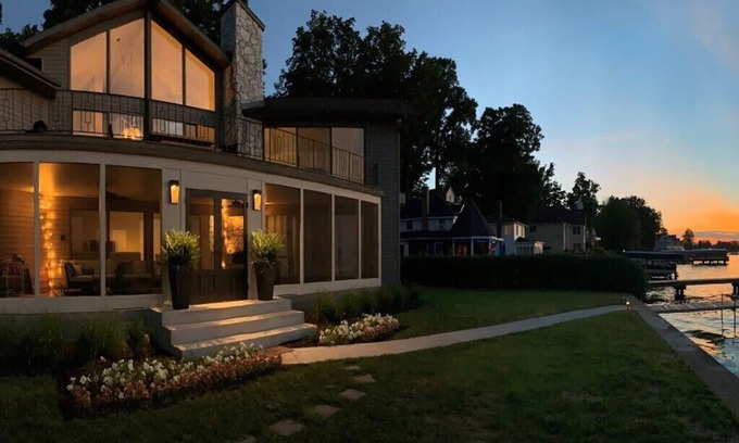 Paw Paw Lake House | Lakefront Home with Incredible Views, Beautifully Updated and Great Location