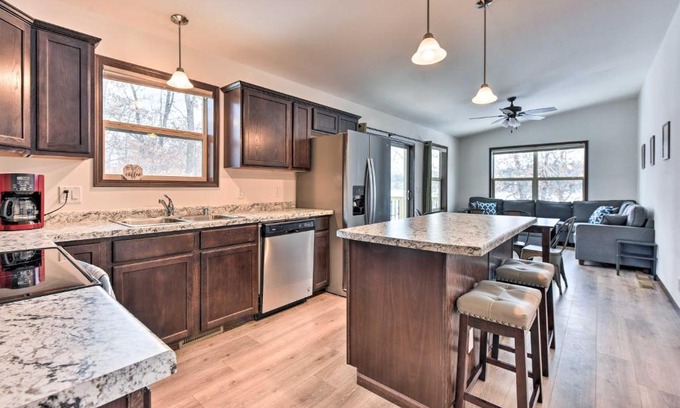 Markville House | Lakefront House Near UTV Trails Family Friendly!