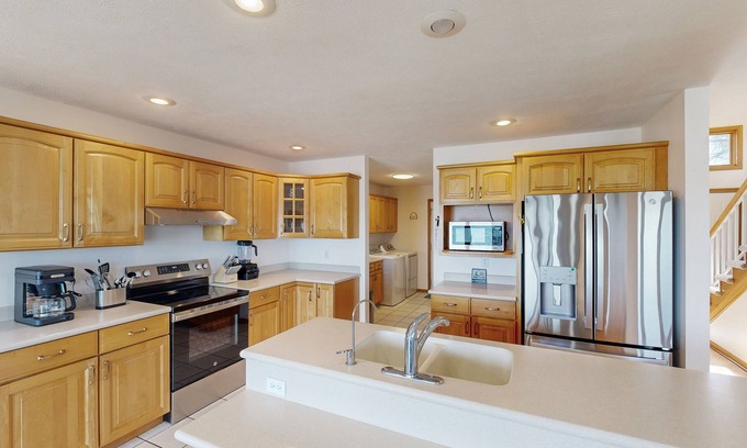 Clarklake House | Lakefront house with amazing views, deck, grill, docking space