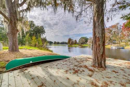Inverness House | Lakefront Inverness Getaway with Boat Dock and Canoe!