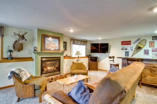Park Rapids House | Lakefront Minnesota Home with Deck, Dock and Fire Pit