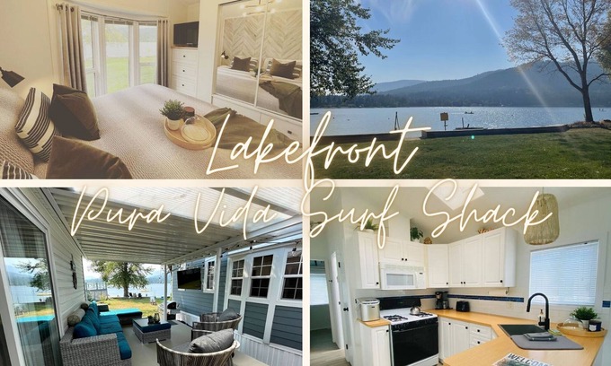 Christina Lake House | LAKEFRONT Park Model at Christina Lakeside Resort