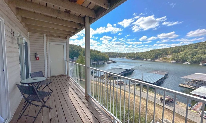 Lake Ozark Condo | Lakefront Pet Friendly Condo/Sleeps 10/Pool/Grill/Near Bars/Restaurants