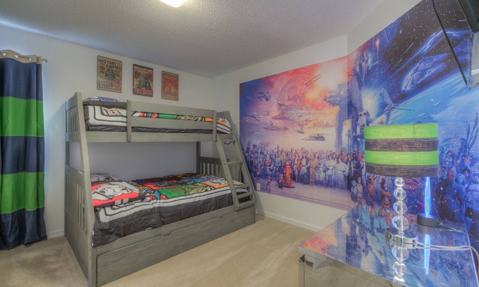 Lake Berkley Villa | Lakeside house, huge south facing pool with spa, lake view, & Disney at 8 miles