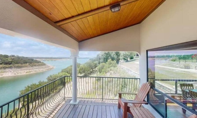 Lago Vista House | Lakeside Shiraz Haus w/Dock & Incredible Views. Rent as 2BR or 4BR w/Next Door Unit