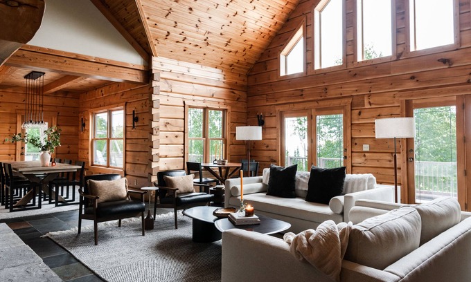 Tofte Cabin | Lakeview Lutsen Cabin, Sauna, Fire pit, Minutes to Ski