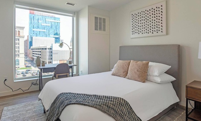 Greektown Historic District Apartment | Landing at eXchange - Studio in Downtown Detroit
