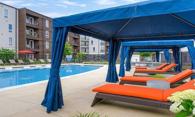 Fishers Apartment | Landing at Spark Apartments - 1 Bedroom in Downtown Fishers