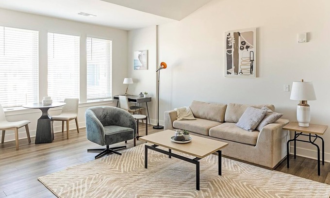 Belle Mina Apartment | Landing | Chic 1BD, Yoga Studio, Courtyard