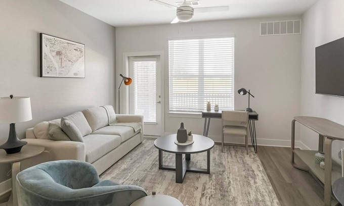 Belle Mina Apartment | Landing | Chic 2BD, Yoga Studio, Clubhouse