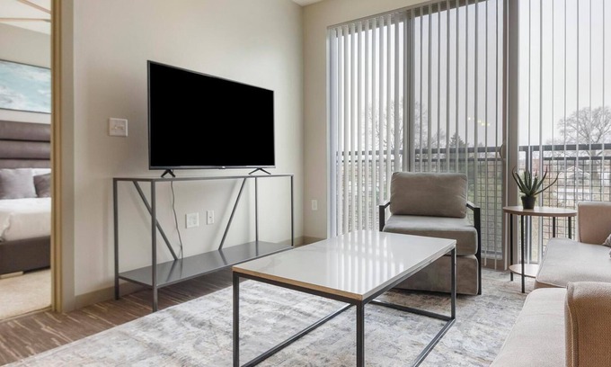 St. Louis Apartment | Landing | Incredible 1BD, Pool, Gym