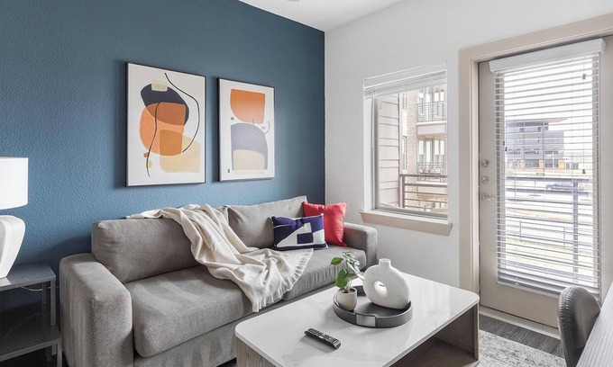 McKinney Apartment | Landing | Modern 1BD, Gym, Pool