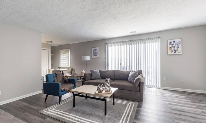Indianapolis Apartment | Landing | Spectacular 2BD, Game Room, Pool