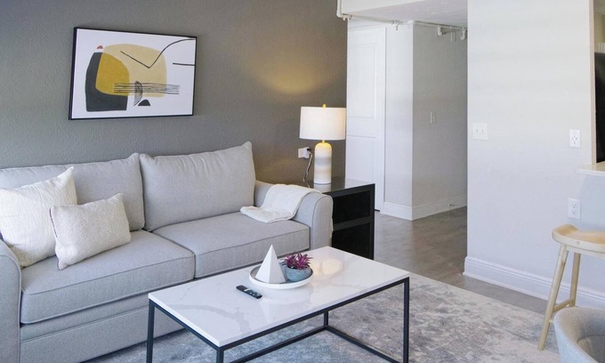 St. Petersburg Apartment | Landing | Stylish 1BD, Pool, Gym