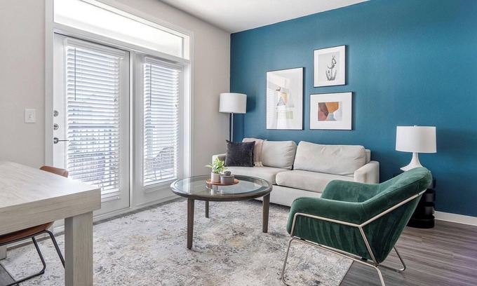 Wetmore Apartment | Landing | Stylish 1BD, Gym, Clubhouse