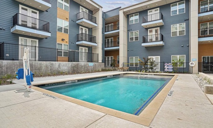 Garland Apartment | Landing | Stylish 2BD, Pool, Clubhouse