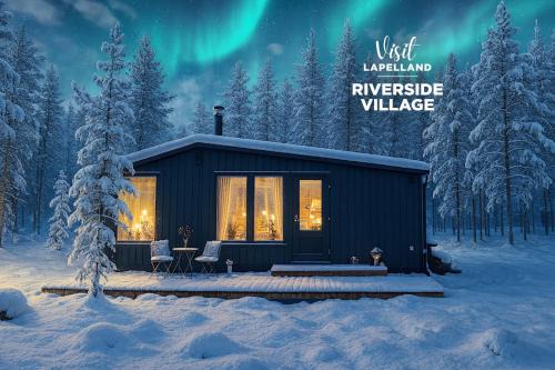 Kolari Ski Chalet | Landscape Cabin 12, KARPALO, Ylläs, Tiny Home with Sauna, Fireplace, BBQ, Wifi, Ski, Fishing, Pets OK