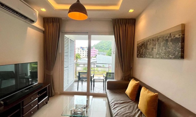 Patong Apartment | Large 1 Bedroom1 Bathroom 1 km walking to Patong