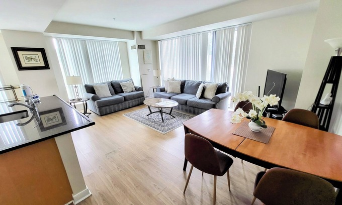 West End Apartment | Large 2 Bed/2 Bath by MGH at Chalres River Park, Modern Bldg, Centrally Located