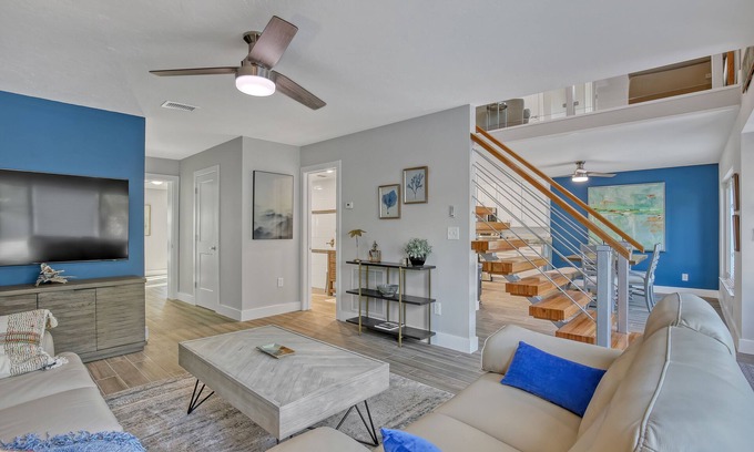 Indialantic House | Large Beachside House with Pool - 3 minute walk to beach
