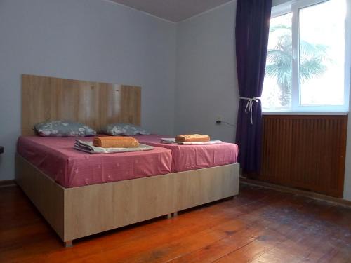 Zugdidi House | large bedroom with two separate beds