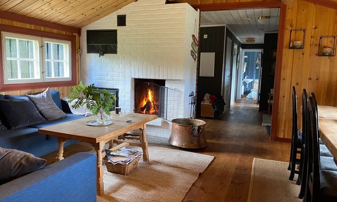 Krodsherad Cabin | Large, cozy family cabin at Norway Norefjell ski area