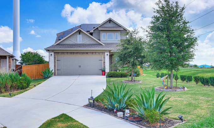 Kyle House | Large Fenced Yard: Family-Friendly Kyle Home