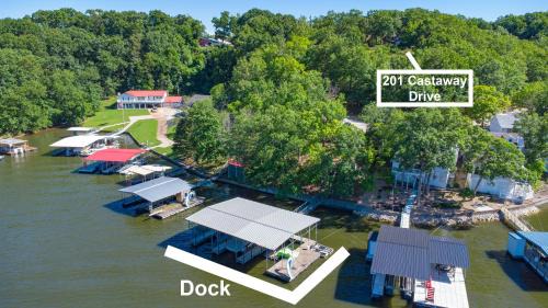 Lake Ozark House | Large Lake Tudor Home, Dock, 3 acres, walk to Bagnell Dam , 1 MM