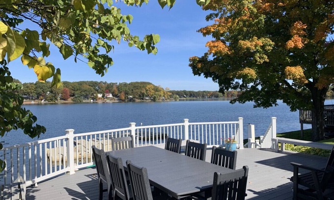 Lakeview House | Large lakefront home. Great for two families, priced for one. Beautiful views!
