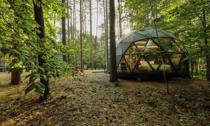 Freeport Cabin | Large, luxurious geodesic dome - 07