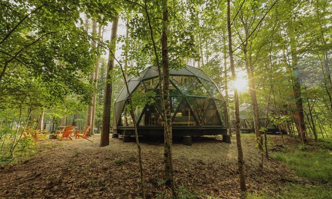 Freeport Cabin | Large, luxurious geodesic dome - 02