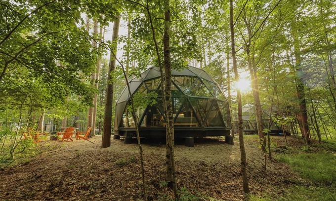 Freeport Cabin | Large, luxurious geodesic dome - 04