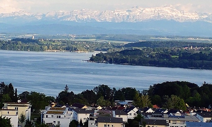 Ueberlingen Apartment | Large new apartment with lake and alpine views.