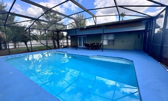 Indian Wells House | Large Pool/Back Area Central Located near Disney