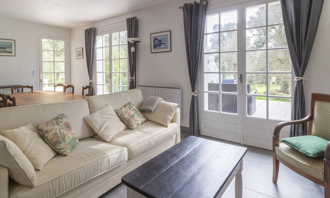 Crach House | Large quiet house near la trinité sur mer