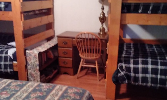 Tupper Lake House | Large Shared bunk room in shared home