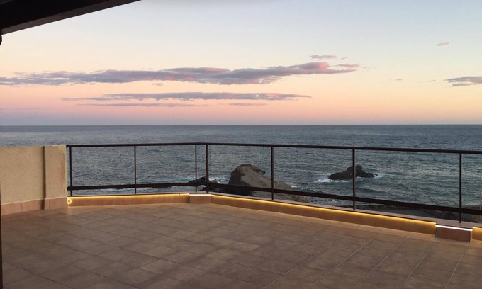 Cala Reona Apartment | Large terrace with spectacular sea views