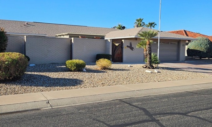 Sun City House | Large two bedroom home with private courtyard in and pool in Sun City.