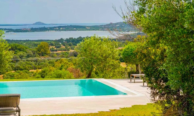 Porto Rotondo Villa | Large villa with private pool, surrounded by greenery, sea view - Costa Smeralda