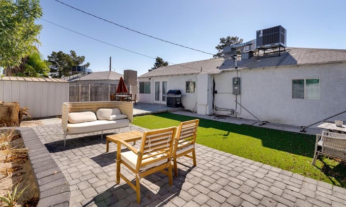 Downtown Las Vegas House | Las Vegas Home with Patio and Grill 6 Mi to The Strip