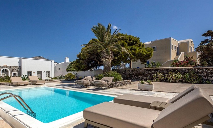 Megalochori Villa | Lavish Santorini Villa | Villa Antica | 2 Bedrooms | Private Swimming Pool &.