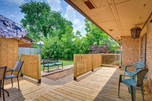 Lawton House | Lawton Home with Deck, Near Casinos and Museums!