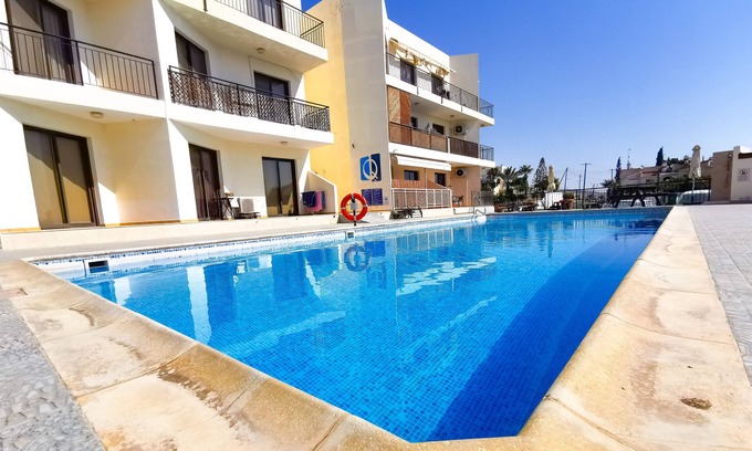 Oroklini Apartment | Lazy Days Pool Apartments - 1 bedroom Apartment