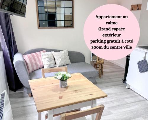 Chinon Apartment | Le Badebec, Appt dans maison typique avec jardin privé